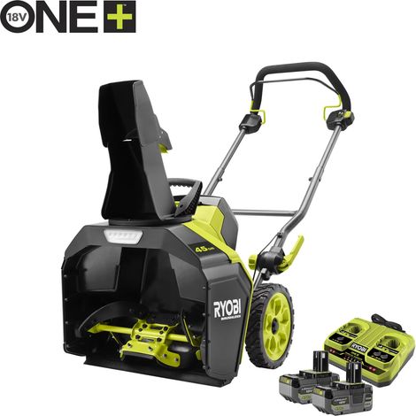 Ryobi RY18STX45A-240 Akku-Schneefräse inkl. 2 x  Akku und Ladegerät