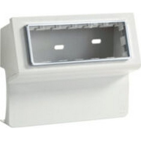 SCN 6 AP W Scatola Porta Apparecchi Pepita per canale cornice TCN, Bianco (1/2)