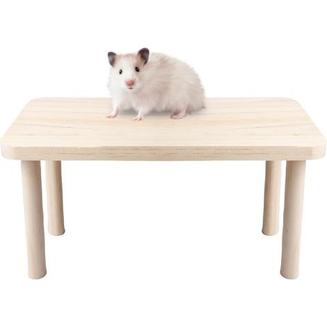 Hamster Platform Wooden Hamster Platform Cage Hamster Play Podium Wooden Hamster Climbing Platform