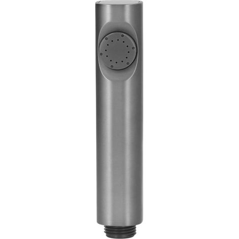 Doccetta bidet portatile G1/2, soffione ergonomico con filettatura maschio e pressione dell'acqua regolabile, grigio (1/5)