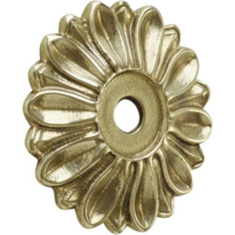 1BL BL ROSETTA PER FERMATENDA GANCIO TULIPANO ORO LUCIDO 2 PZ (1/2)