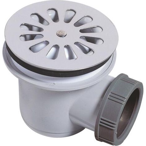 Bonde de douche pour receveur ø60mm sortie horizontale-Wirquin