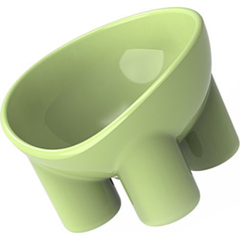 Gamelle surélevée pour chat et chien, en plastique anti-déversement, protégeant la colonne vertébrale des animaux, pour la maison (1/5)