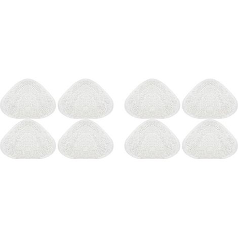 8 PièCes Tampons de Vadrouille à Vapeur pour Vileda Aspirateur Lavable RéUtilisable Triangle Mop Pad Chiffon de Nettoyage Outil de