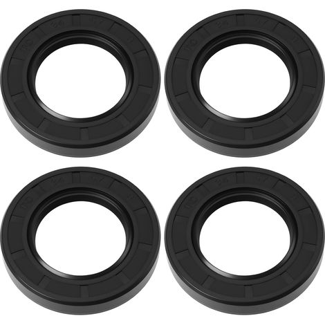 Lot de 4 Joints d'Arbre à Huile à Double Lèvre tc 34x57x9 mm remplace 248988300 Compatible avec Tondeuses Autoportées (1/5)