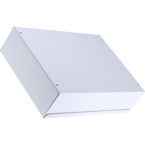 Boîtier d'instrumentation RS PRO en Acier laminé à froid Gris, dim. ext. 310 x 230 x 80mm ( Prix pour Boîte de 1 )