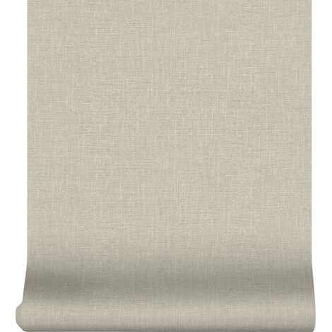 Boutique Vliestapete Loom Textur Taupe 10mx52cm (1/5)