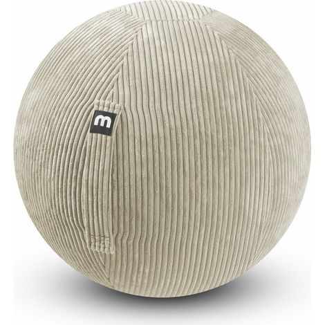 [GEBRAUCHT] B-Ware Mokebo Sitzball Hocker Pezziball Büro Alternative Gymnastikball Stoff Bezug