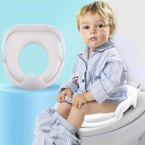 Asiento de entrenamiento para el inodoro, accesorio para asiento de inodoro infantil, asiento de inodoro infantil, utilizado para entrenar a los niños en el uso del inodoro. (1/5)