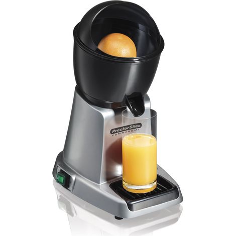 Proctor Silex - Spremiagrumi elettrico da banco con 3 coni inox rinforzati (1/5)