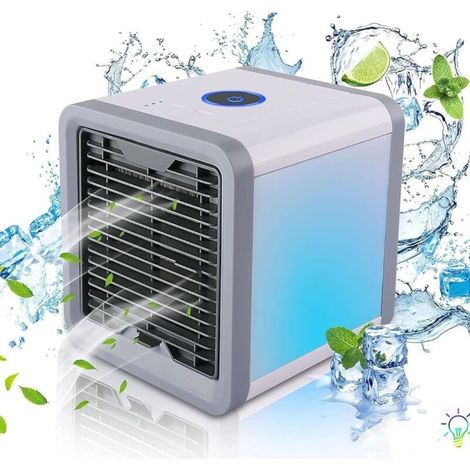 ERSANDY 3-in-1 Luftkühler Mini-USB 486 m³/h 60 W Lila (1/5)