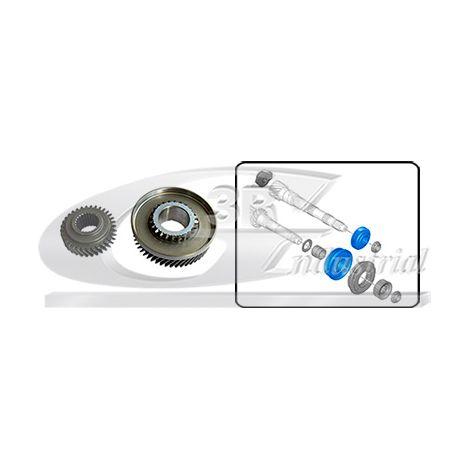 3RG 24242 CONJUNTO PIÃƒâ€˜ONES CAMBIO 5Ã‚Âº VELOCIDAD (2 PCS)