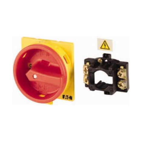 Kit d'adaption pour la transformation sur l'interrupteur général poignée rouge-jaune pour T0-/E-/Z EATON V/EA/SVB-T0 (1/2)