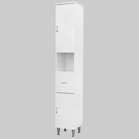 COLONNA ONDA 2 ANTE - Bianco