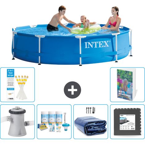 Frame Pool Rund - 305x76 cm - 7-teilig S233
