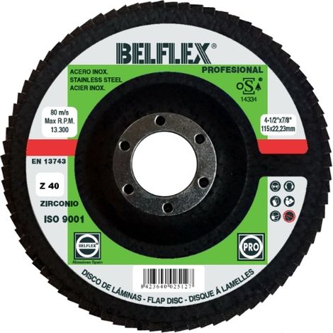 Disco Ø 115 ZN-40 DISCO LAMINAS Ø 115 ZN-40 SOPORTE FIBRA