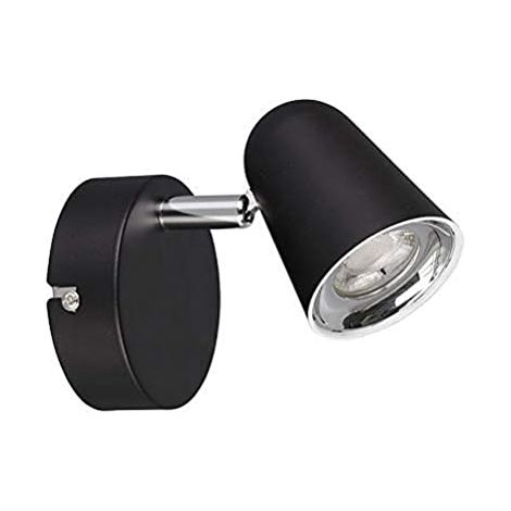Faretto Led da Interno Parete Soffitto Spots Nero Toulose GD Trio (1/4)