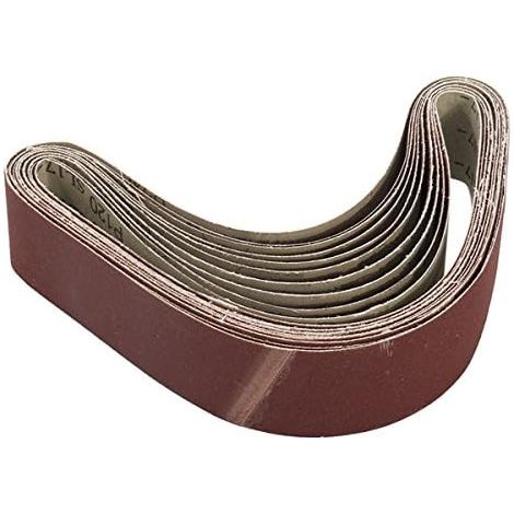 10Pcs 50X686Mm Sanding Belts 60 120 150 240 Grit Aluminium Oxide Abrasives Abrasifs (1/5)