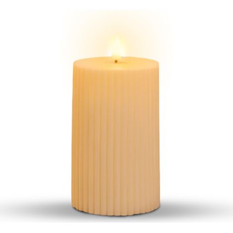 Bougies LED, à piles, couleur crème - 12,3 cm (1/5)