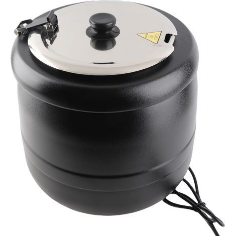 10L Soup Kettle Warmer Detachable Stainless Steel Liner Pot Thermal Insulation Food 400W EU Plug 220V – Industrial Replacement Part, High Quality, Professional Use (1/5)