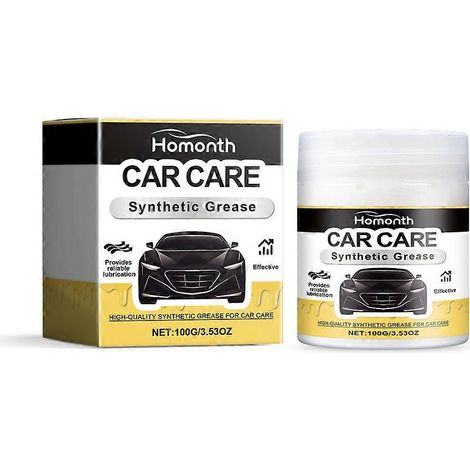 Graisse lubrifiante pour voiture 2024, graisse blanche pour l'entretien automobile, graisse haute température longue durée, graisse automobile tout usage (1/5)