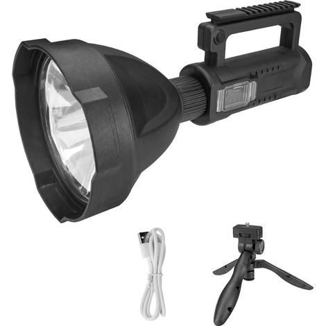 LED puissant projecteur Type de main Camping voyage recherche USB (1/5)