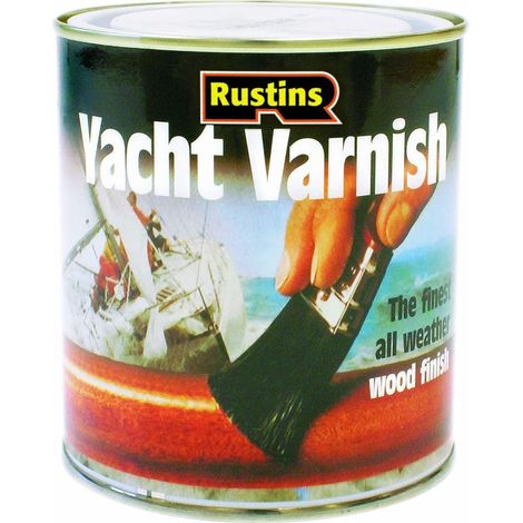 Rustins YACV1000 Yacht Varnish Gloss 1 litre RUSYV1L