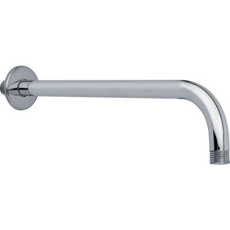 Bras de douche en acier chromé (1/2)