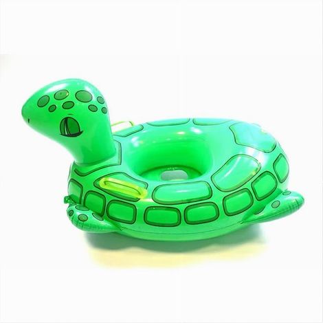 TRADE SHOP - Salvagente Gonfiabile Forma Di Tartaruga Turtle Mutandina Bambini Piscina Mare -