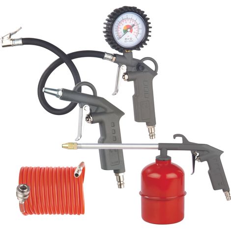 Globex KIT ACCESSORI PER COMPRESSORI 4 PEZZI