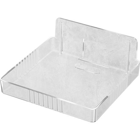Multifunktionale, ästhetisch ansprechende und praktische schwebende Wandregale, platzsparend, wandmontiertes Routerregal für Küche und Wohnzimmer (1/5)