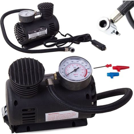 Mini compresseur compresseur pompe de voiture 12v