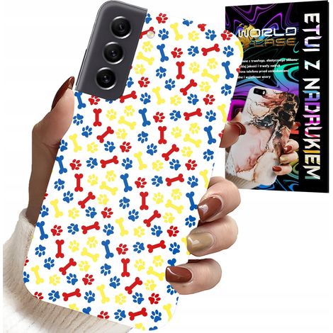 Funda para Samsung Galaxy S21 - Patas, huesos, dibujos animados de la Patrulla Canina + cristal (1/5)