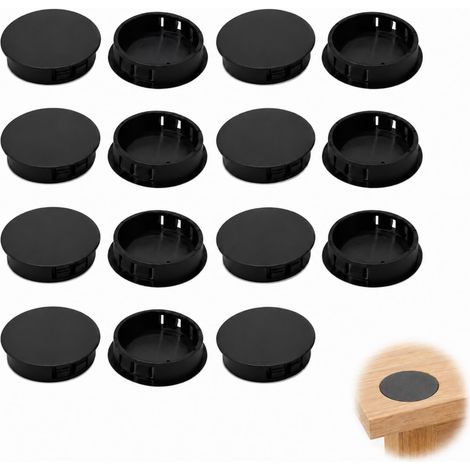 Cache Trou Plastique Bouchon Trou pour Meuble Fermeture étanche (1/5)