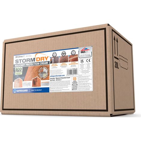 Stormdry Masonry Protection Cream 20 Litres - Eco-Packaging (1/5)