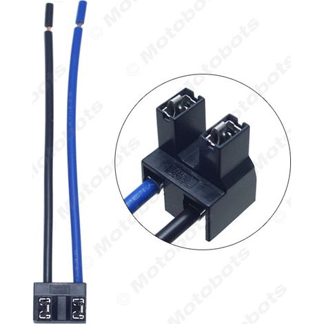 Automotive LED/HID lamp socket plug H7 right angle bakelite socket wiring harness xenon fog light bulb base high temperature resistance (1/4)
