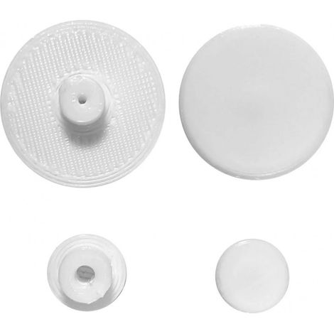 Jeu de tampons pour abattant ALLIA City – Lot de 2 tampons 14mm et 29.5mm – Épaisseur 4mm et 5.5mm – Pour fixation précise – Espinosa