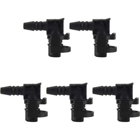 Lot de 5 raccords de tuyau de chauffage pour corps de thermostat de papillon des gaz. références 55574685 et 55354565. pour Chevrolet Cruze (1/5)