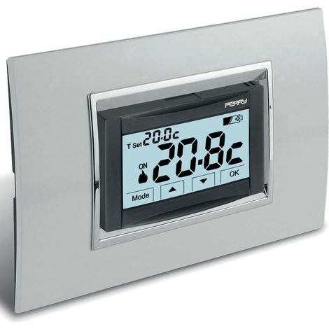 Termostato Touch Screen Perry Moon empotrado