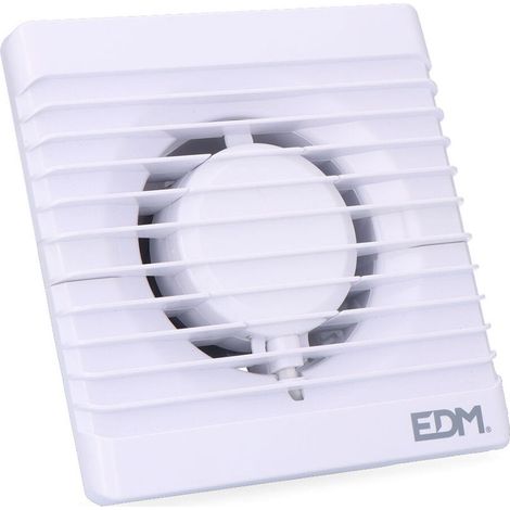 EDM – Aérateur classique 12W – Débit d’air 100m³/h – Ø75mm – 25dB pour espaces confinés – Moteur silencieux
