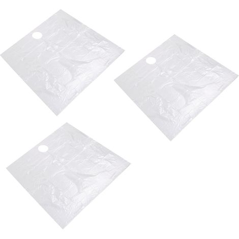 20 pièces Protège-éviers jetables biodégradables, filet filtre pour lavabo, capteur de poils de barbe, bouclier anti-rasage, collecteur de résidus, usage unique (1/5)