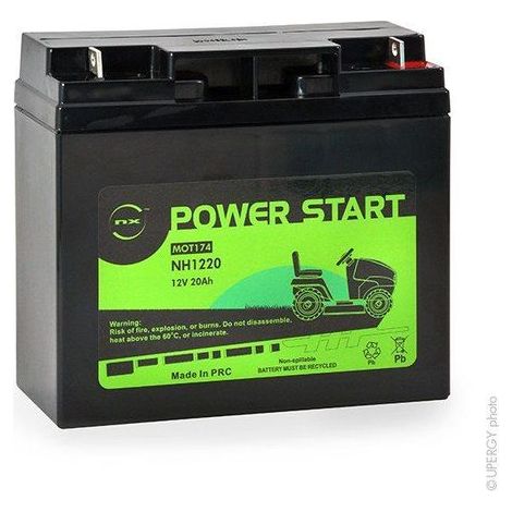 Batterie moto FULBAT NH1220 GEL - 12V 20Ah (1/4)
