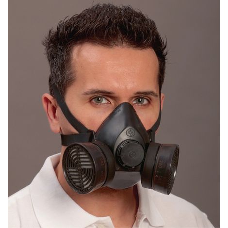 Semi maschera antipolvere Polimask 100/2 EN 140 o.Filtro