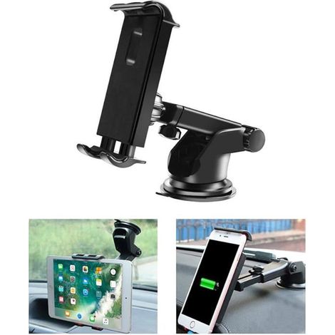 Support de tablette pour voituresupport ventouse - Universel - Rotation 360 pour iPad 47 105 pouces multicolore FIXATION TELEPHONE (1/4)