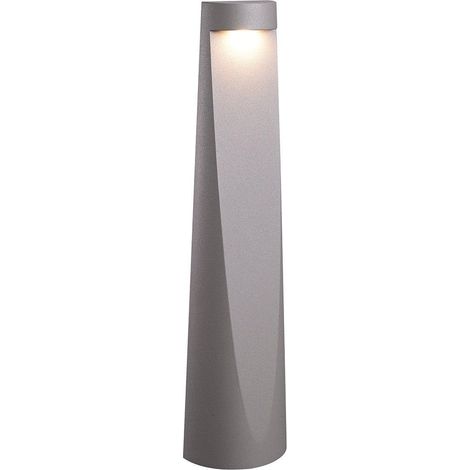 EDDIE Bollard Paletto LED 7W 50° IP65 3000K 777lm Struttura in Alluminio Pressofuso Verniciato Grigio - Rossini Illuminazione