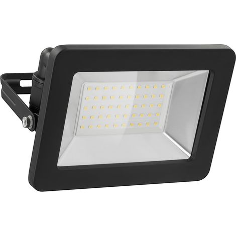 Projecteur Spot LED 50 W/Blanc Neutre 4000 K / 4260 LM/Angle d'éclairage 100 ° / Indice de Protection IP65 / Noir (1/5)