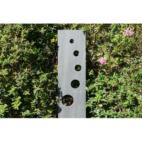 Classgarden – Totem décoratif en ardoise noire 120 cm – Épaisseur 3 cm – Largeur 30 cm – Pack de 1 – Pour massifs modernes
