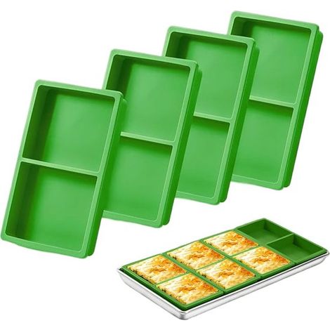 Bandejas para liofilizador con tapetes de silicona - Sistema ligero y de alta calidad para la conservación de alimentos (verde) (1/5)