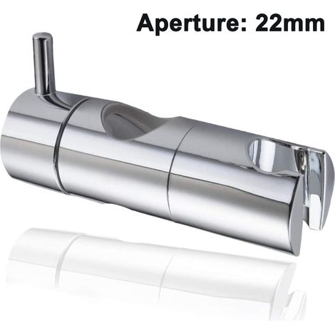 Supporto universale per soffione doccia, supporto regolabile per soffione doccia, supporto girevole a 360° per soffione doccia, supporto per soffione doccia scorrevole (19/22/25 mm)
