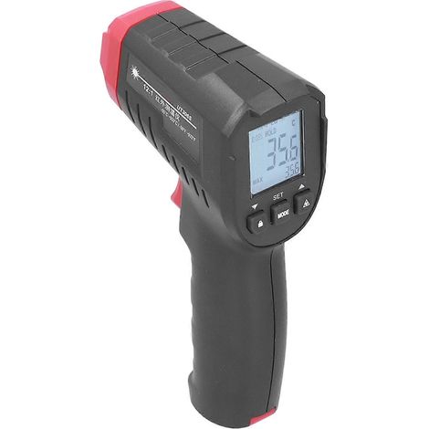 Thermomètre infrarouge UT306S, appareil de mesure de température industriel sans contact pour usage extérieur